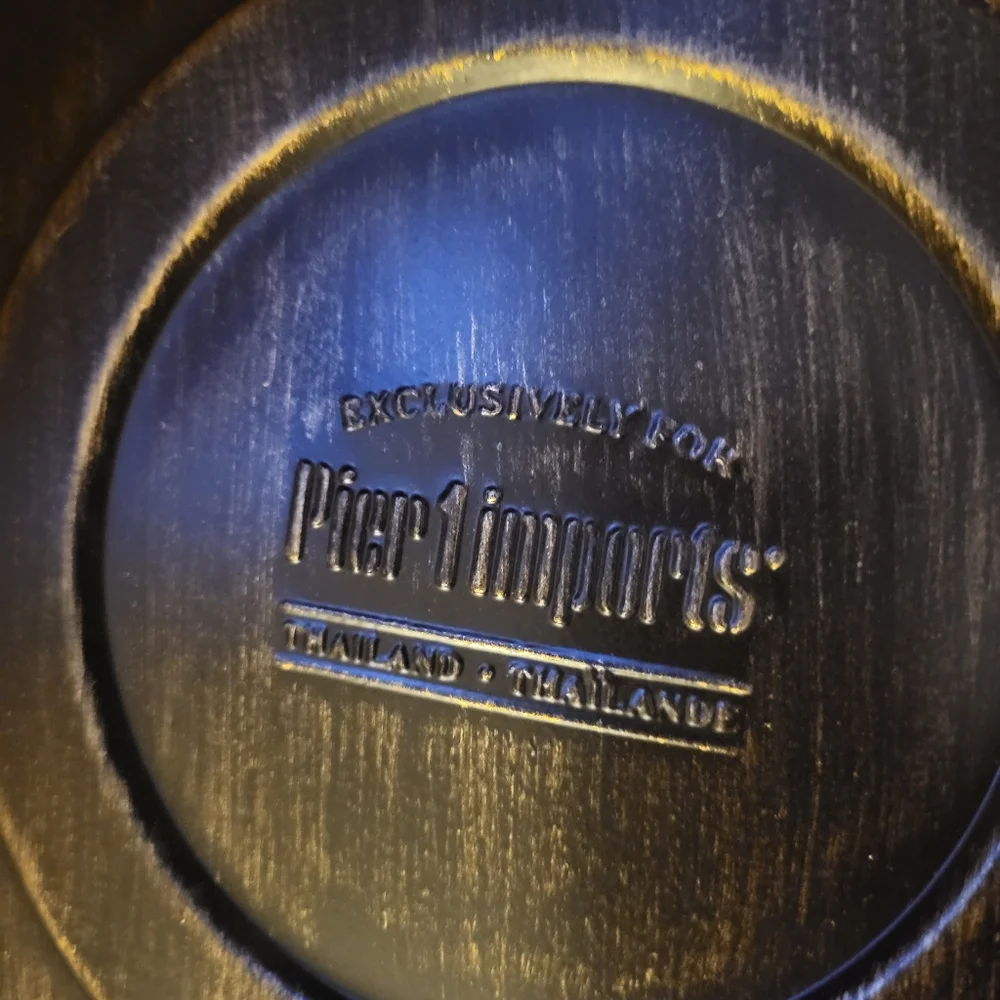 Pier 1 Imports Bronze Mirrored Vanity Tray for Cosmetics Perfumes or Toiletries